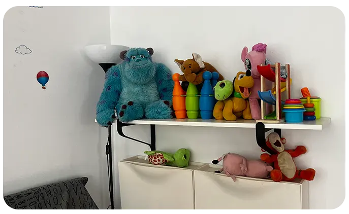 Juguetes en CEI Pequemundo